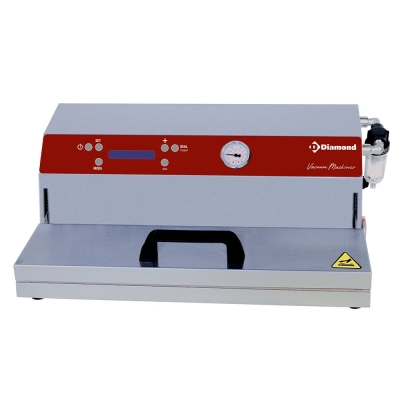 Sous videuse inox, pompe 32 l./min, soudure 430 mm (double soudure) VAX/45-DSL